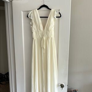 Lulu's Cream Plunge for Brides